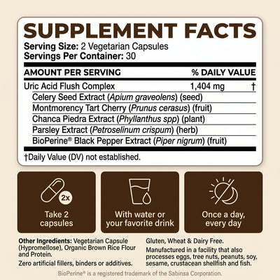 naturlee - Uric Acid & Joint Support